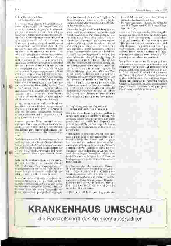 Vorschauseite 2: Alters-und Langzeitkranke