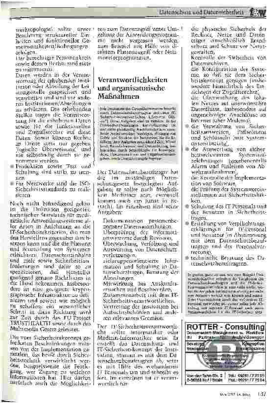 Vorschauseite 5: Datenschutz und Datensicherheit Anforderungen, Probleme und Lösungskonzepte
