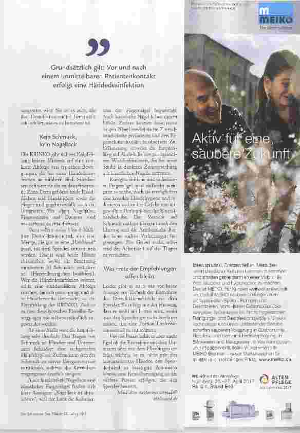 Vorschauseite 4: Händehygiene first!