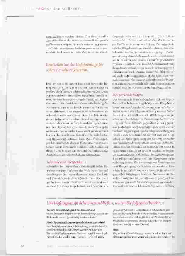 Vorschauseite 3: Sorgsam abwägen