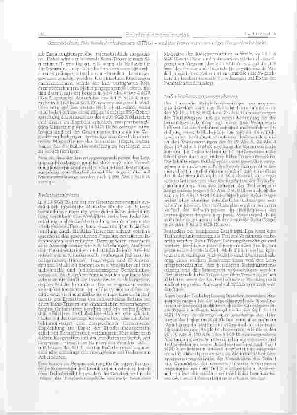 Vorschauseite 4: Das Bundesteilhabegesetz (BTHG) wichtige Neuerungen aus trägerübergreiiender Sicht-Teil II