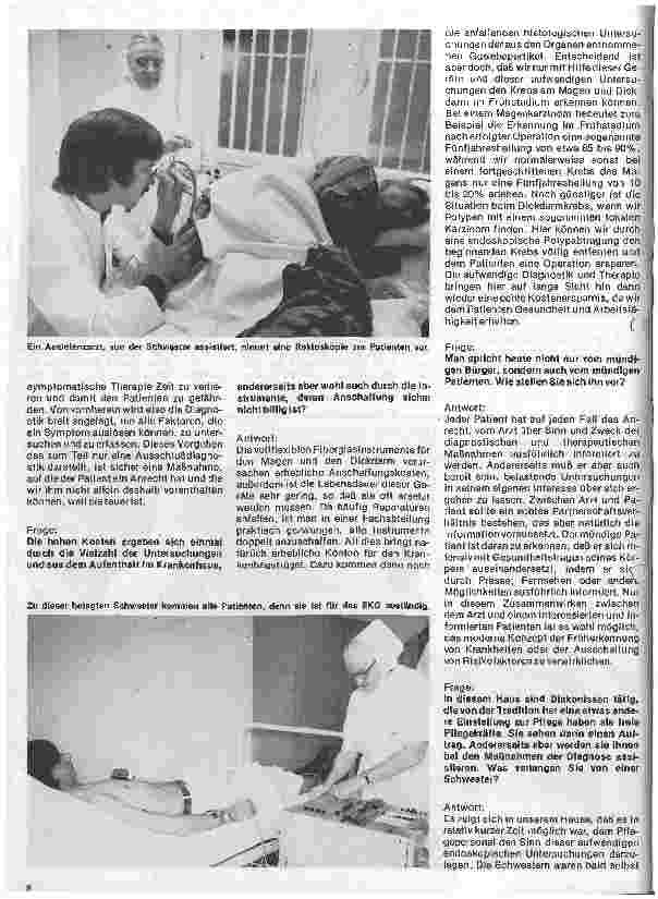 Vorschauseite 3: Die Diakonissen des Mutterhauses Hebron in Marburg.Wehrda und ihr Burgfeldkrankenhaus in Kassel // Interview mit Chefarzt Dr. Bauerle H.