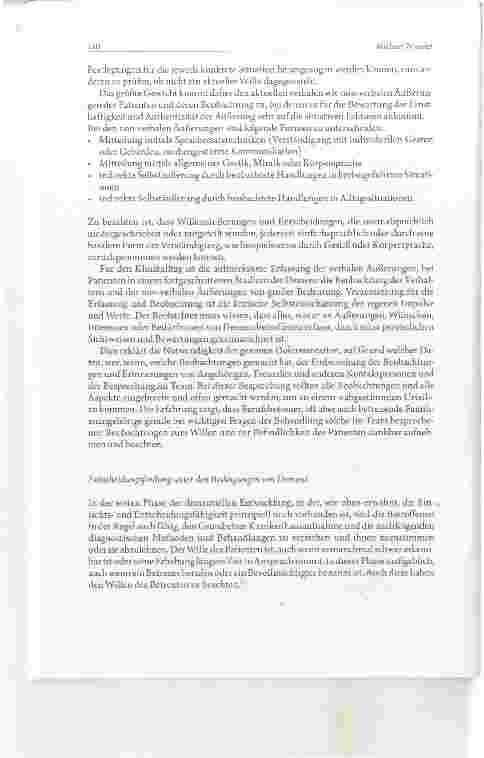 Vorschauseite 6: Selbstbestimmung und Demenz Herausforderung für die Behandlung dementer Patientenim Krankenhaus