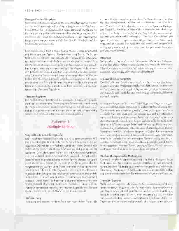 Vorschauseite 3: Fallbeispiele einer erfolgreichen Yoga-Therapie