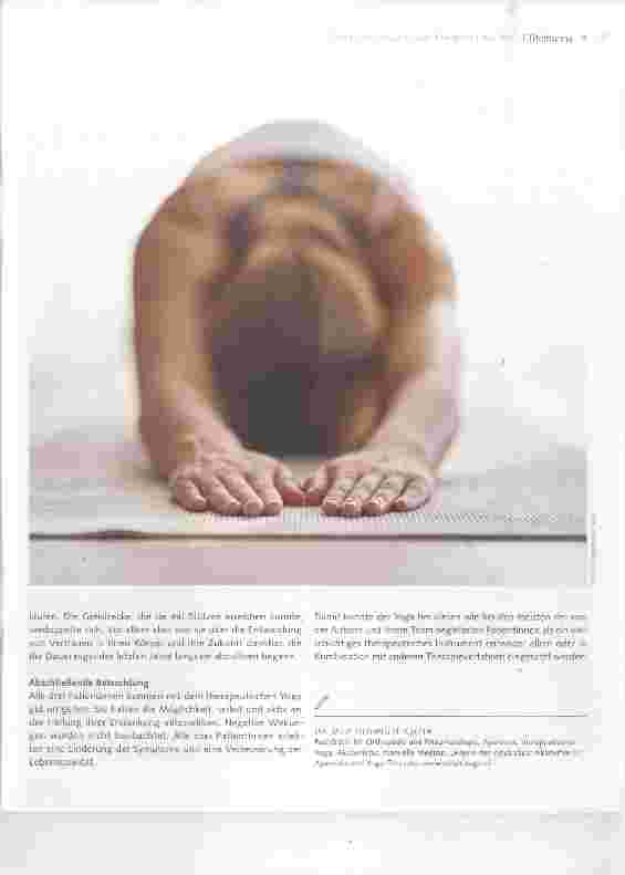 Vorschauseite 4: Fallbeispiele einer erfolgreichen Yoga-Therapie