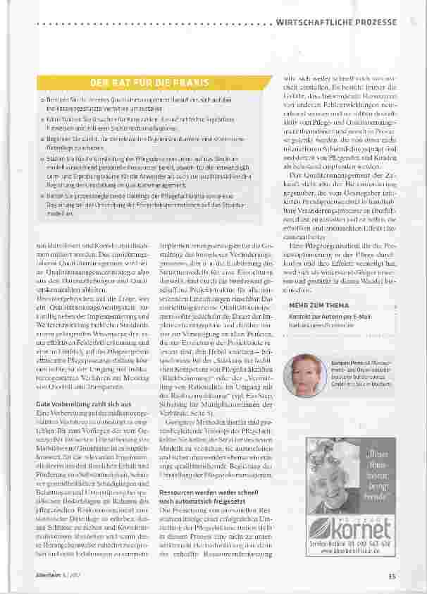 Vorschauseite 2: Was das Qualitätsmanagement leisten sollte