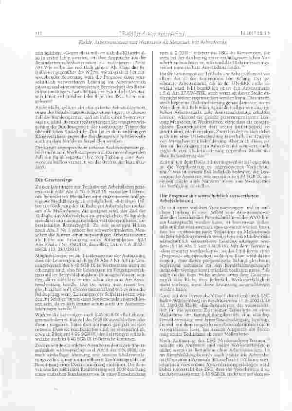 Vorschauseite 4: Arbeitsassistenz und Werkstätte für Menschen mit Behinderung