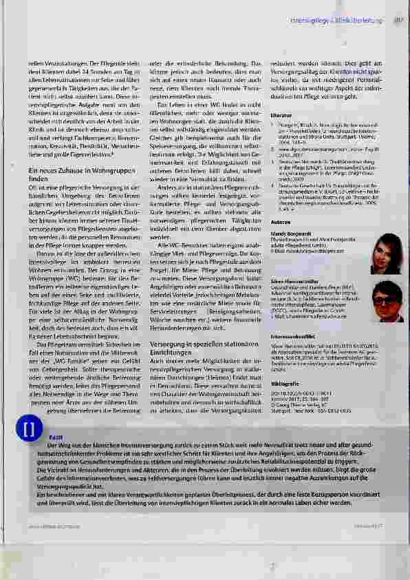 Vorschauseite 4: Ein Höchstmaß an Normalität
