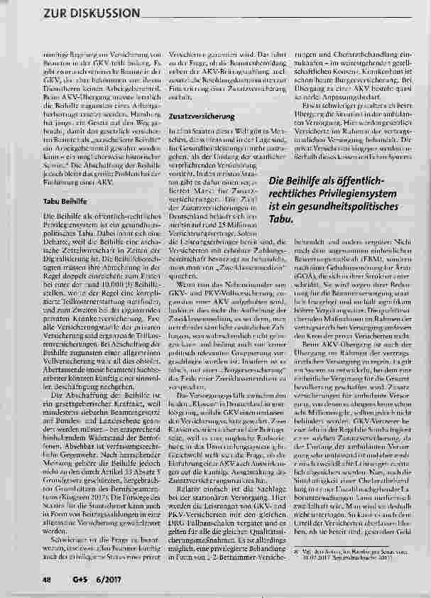 Vorschauseite 5: AKV pronto! Eine Streitschrift zur sofortigen Einführung einer Allgemeinen Krankenversicherung (AKV)*