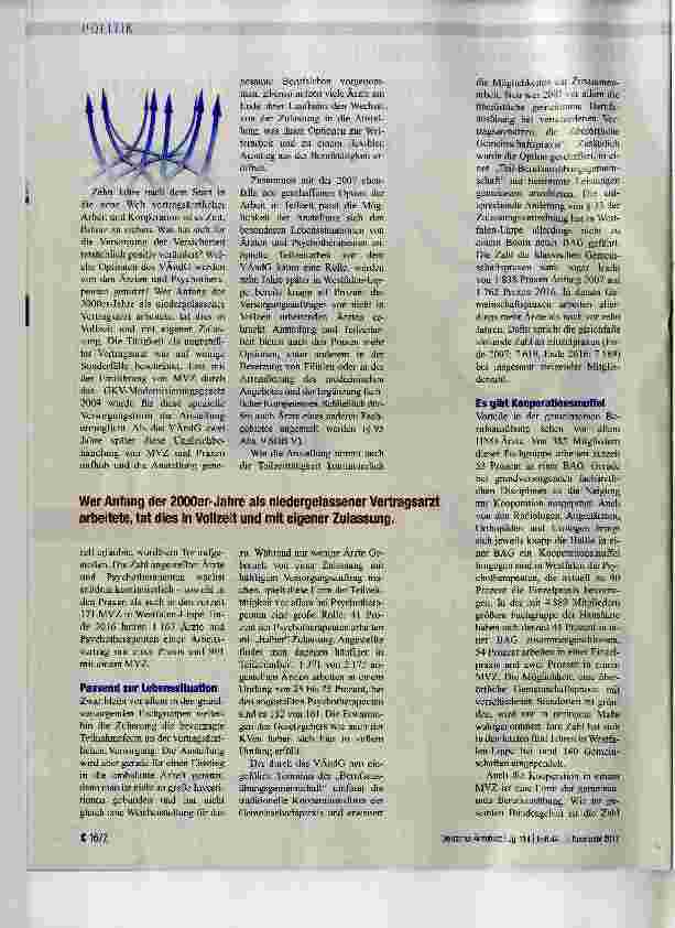 Vorschauseite 2: Filialen, Kooperationen, Anstellungen