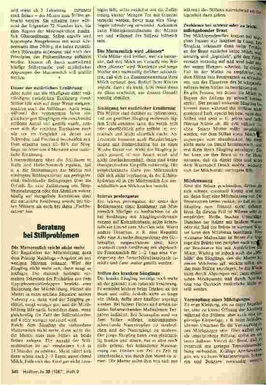 Vorschauseite 2: Ernährungsberatung in der Mütterberatung