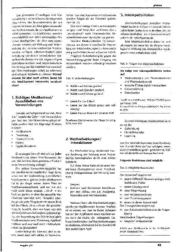 Vorschauseite 3: Medikamente im Intensivbereich Grundlagen und Besonderheiten