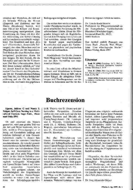 Vorschauseite 4: Fremde Welt Pflegeheim Berichte aus einer ethnologischen Studie