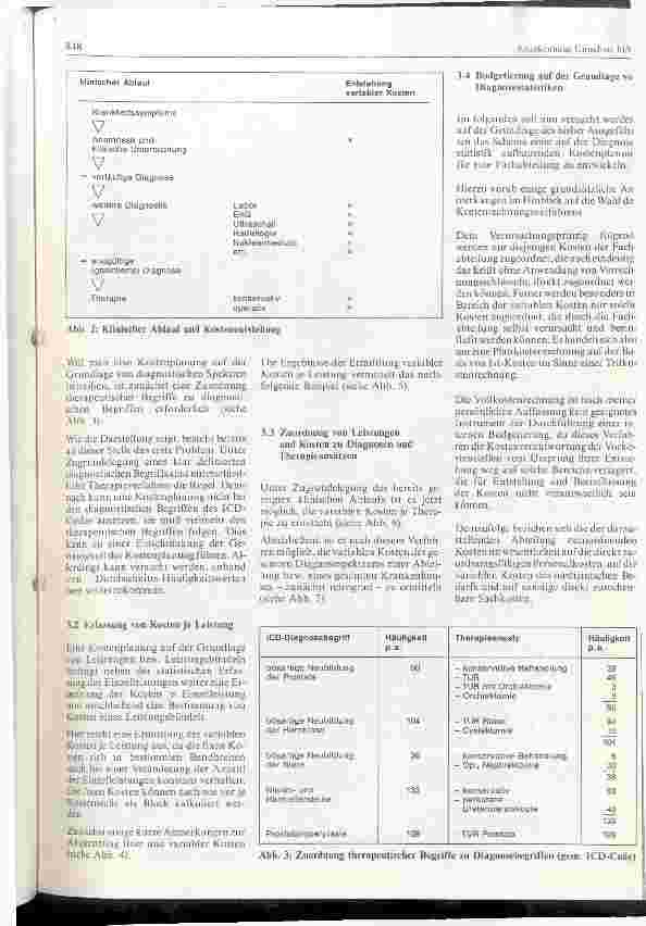 Vorschauseite 3: Der ICD-Code und seine Wirksamkeit auf die Budgetierung im allgemeinen Krankenhaus