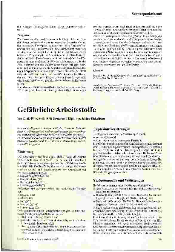 Vorschauseite 4: Ertrinken