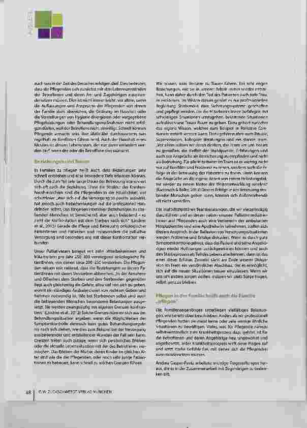 Vorschauseite 3: Besonderheiten der Pflege innerhalb der Familie