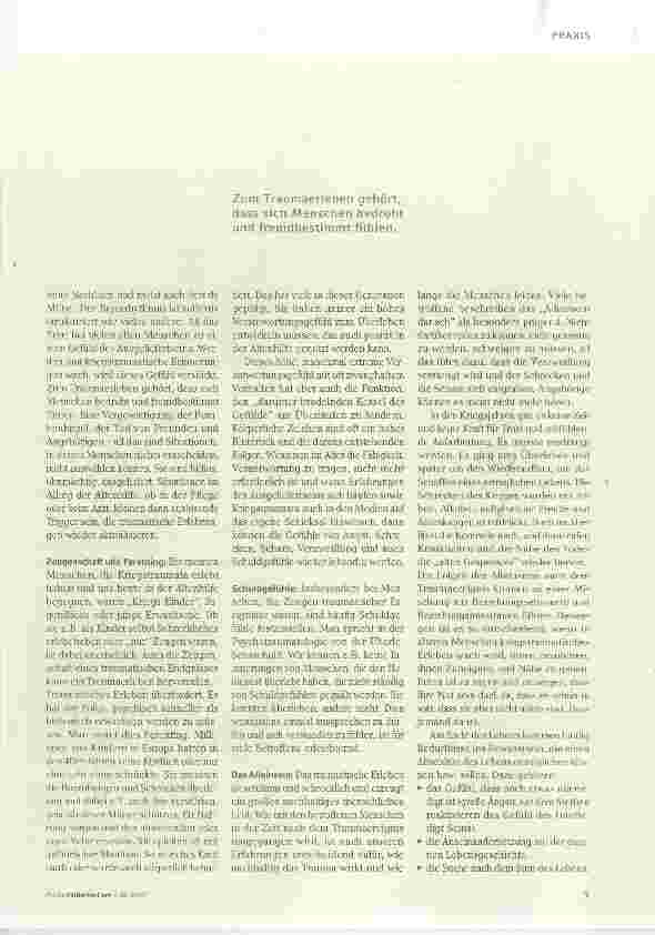 Vorschauseite 2: Traumafolgen im Alter