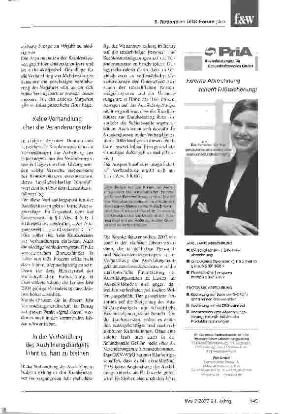 Vorschauseite 6: Entgeltverhandlungen: Damit das Geld der Leistung folgt