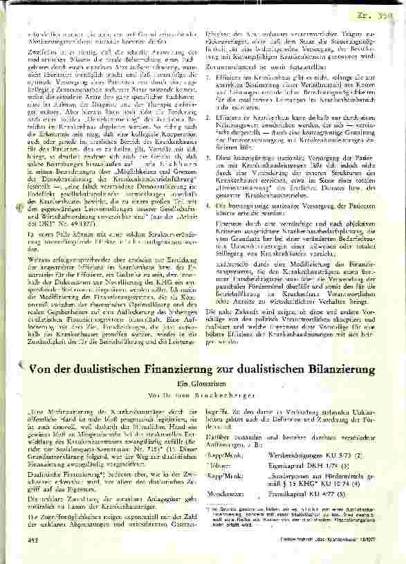 Vorschauseite 1: Von der dualistischen Finanzierung zur dualistischen Bilanzierung