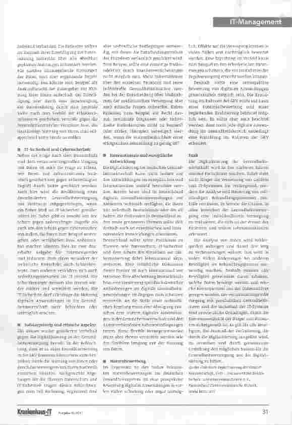 Vorschauseite 3: Grünbuch „Digitalisierung der Gesundheitswirtschaft