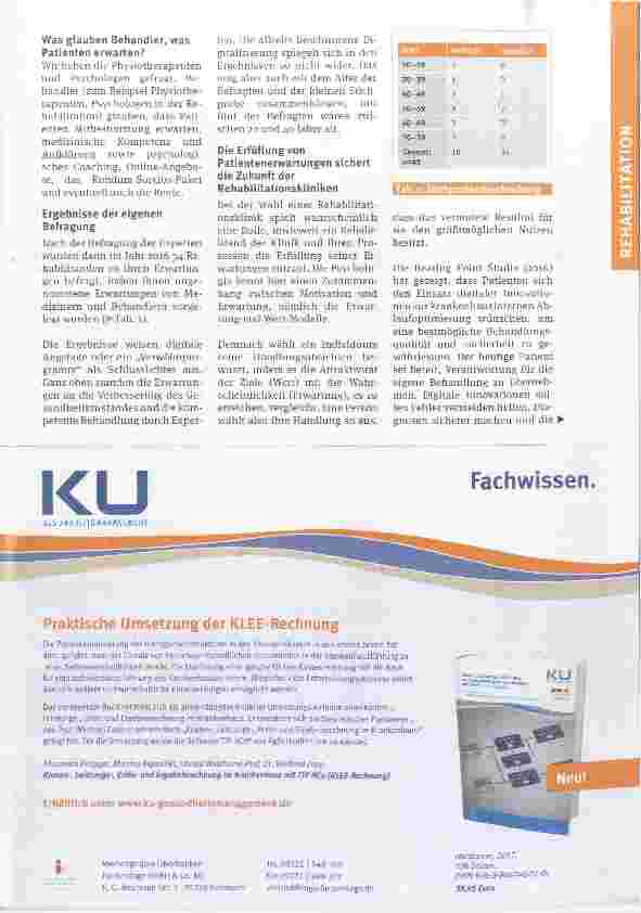 Vorschauseite 2: Was erwarten die Patienten?