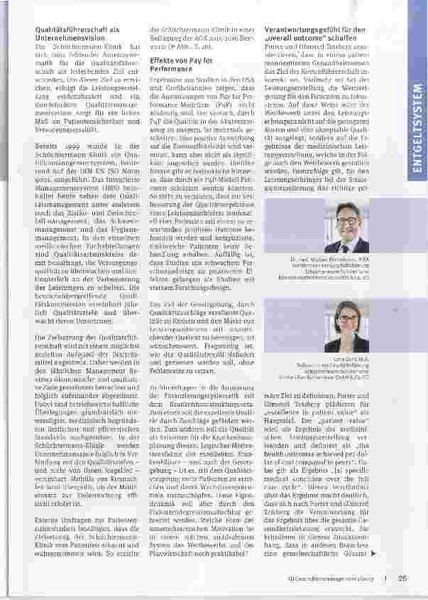 Vorschauseite 2: Exzellenzinitiative Krankenhaus