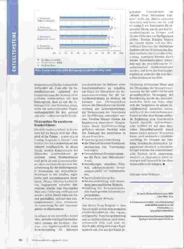 Vorschauseite 3: Exzellenzinitiative Krankenhaus