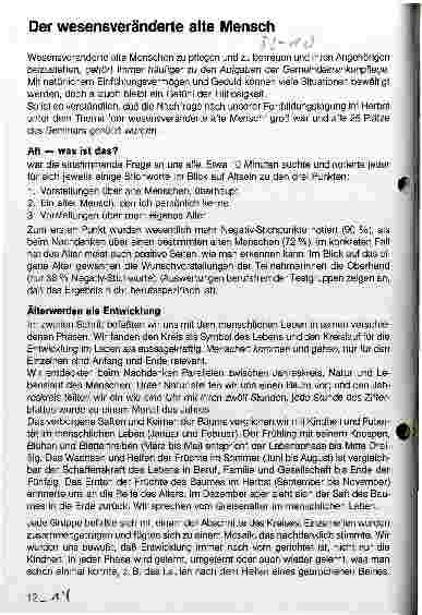 Vorschauseite 1: Der wesensveränderte alte Mensch
