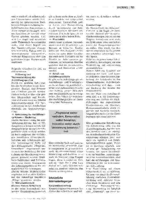 Vorschauseite 2: Zusammenschluss mit Hindernissen