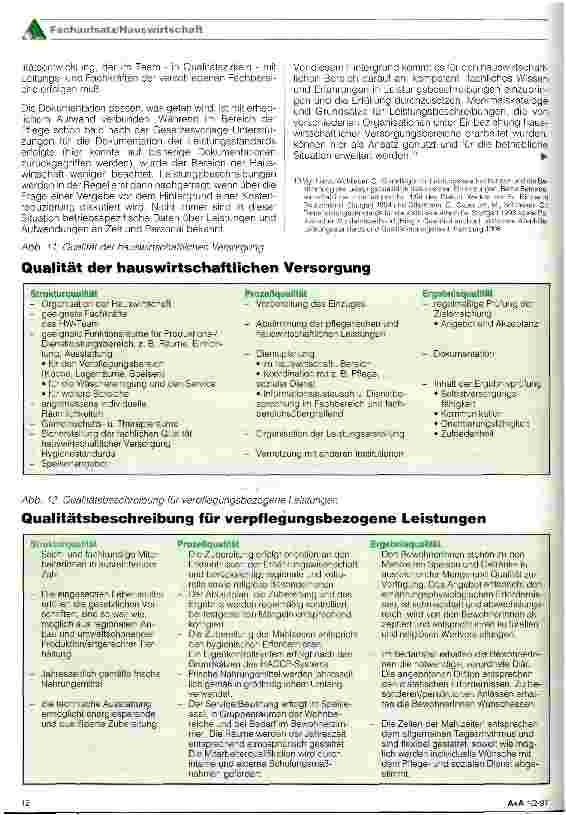 Vorschauseite 2: Hauswirtschaft: Alltagskultur mitgestalten und Arbeitsorganisation im Team (teil 3)