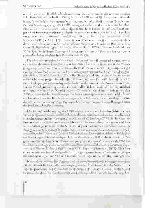 Vorschauseite 4: Familiengesundheitsstrategie in Brasilien Profilierung der Pflege in der Primärversorgung
