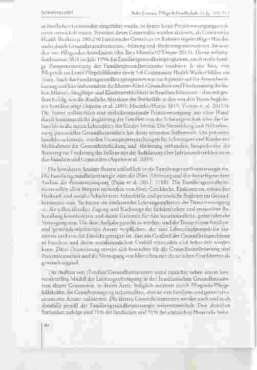 Vorschauseite 6: Familiengesundheitsstrategie in Brasilien Profilierung der Pflege in der Primärversorgung