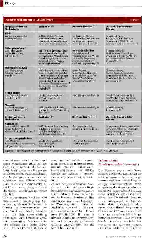 Vorschauseite 2: Schmerzlinderung - eine Herausforderung für Pflegende