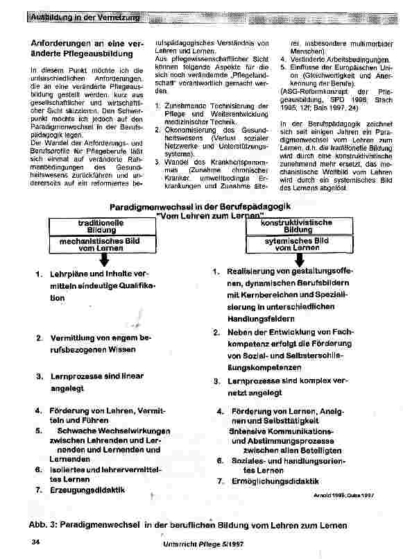 Vorschauseite 3: Vernetzung betrieblicher und schulischer Handlungsfelder