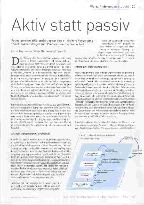 Vorschauseite 1: Aktiv statt passiv