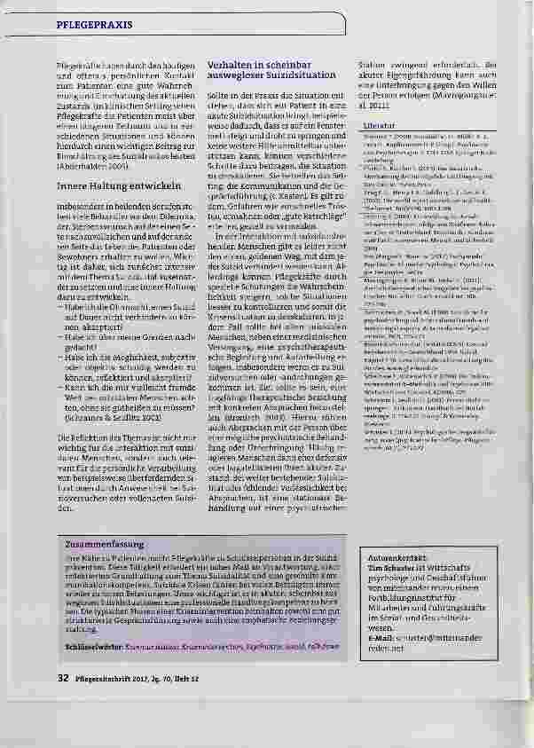 Vorschauseite 3: Talk down handlungskompetente Krisenintervention