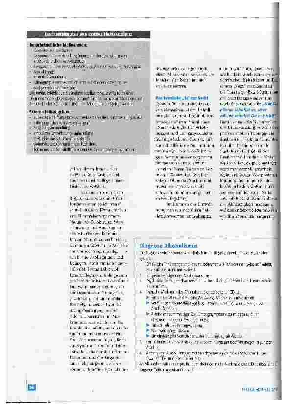 Vorschauseite 3: Krankenpflege und Sucht