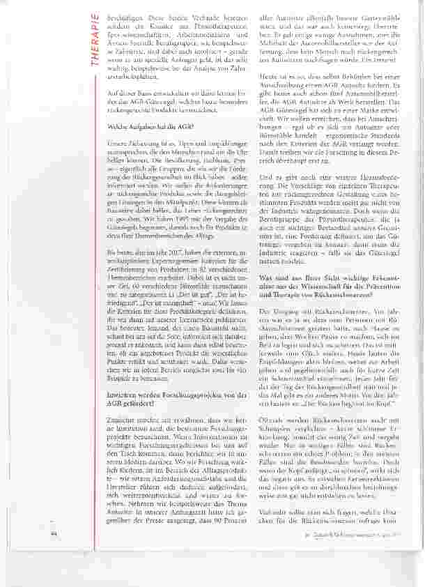 Vorschauseite 2: Aktion Gesunder Rücken