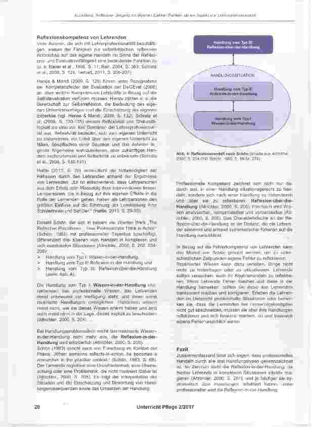 Vorschauseite 6: Reflexiver Umgang mit eigenen (Lehrer-)Fehlern als ein Aspekt von Lehrerprofessionalität
