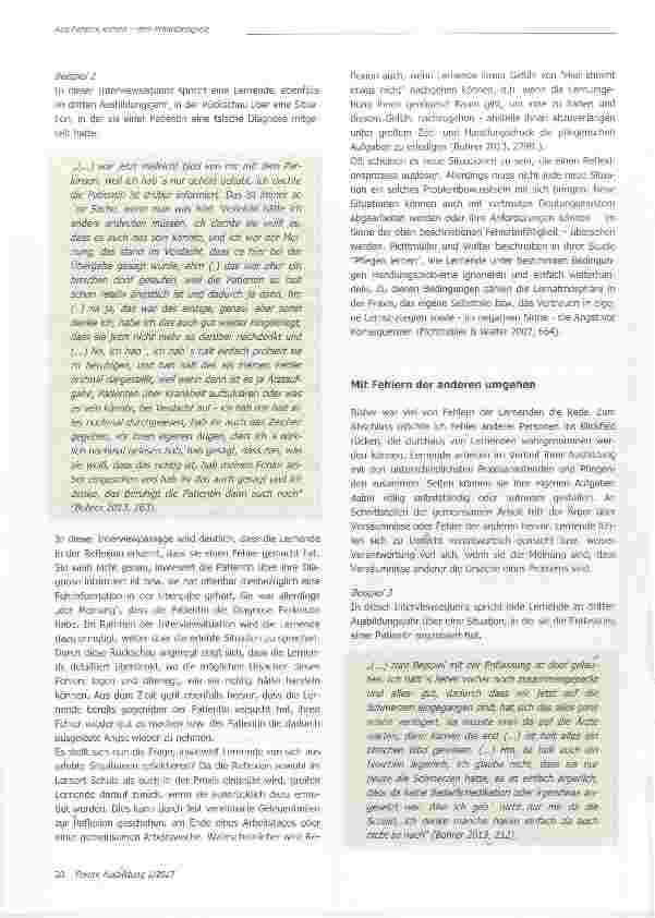 Vorschauseite 3: Aus Fehlern lernen drei