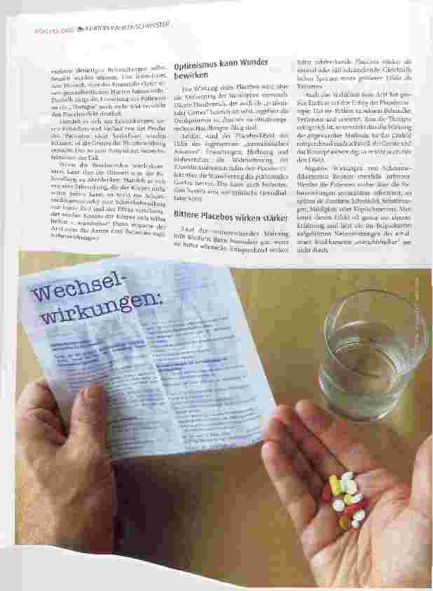 Vorschauseite 2: Placebo-Effekt und Selbstheilungskräfte: Wie viele Krankheiten heilt der Körper selbst?