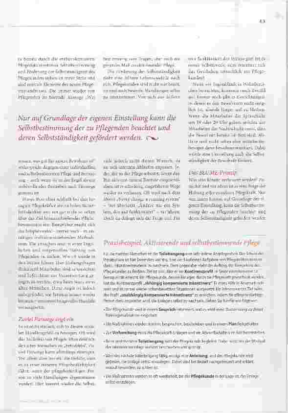 Vorschauseite 2: Eine Frage der Haltung