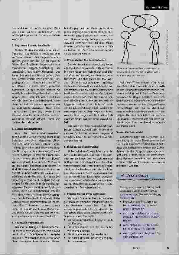 Vorschauseite 2: So werden Sie gehen!