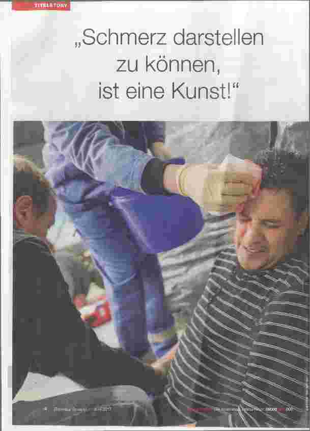 Vorschauseite 1: Schmerz darstellen zu können, ist eine Kunst