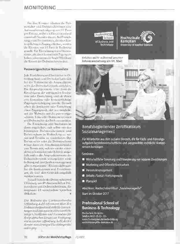 Vorschauseite 2: Brückenbauer gesucht