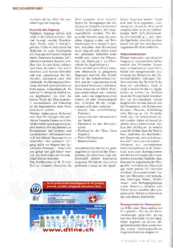 Vorschauseite 5: Intravenöse Applikation von Zytostatika