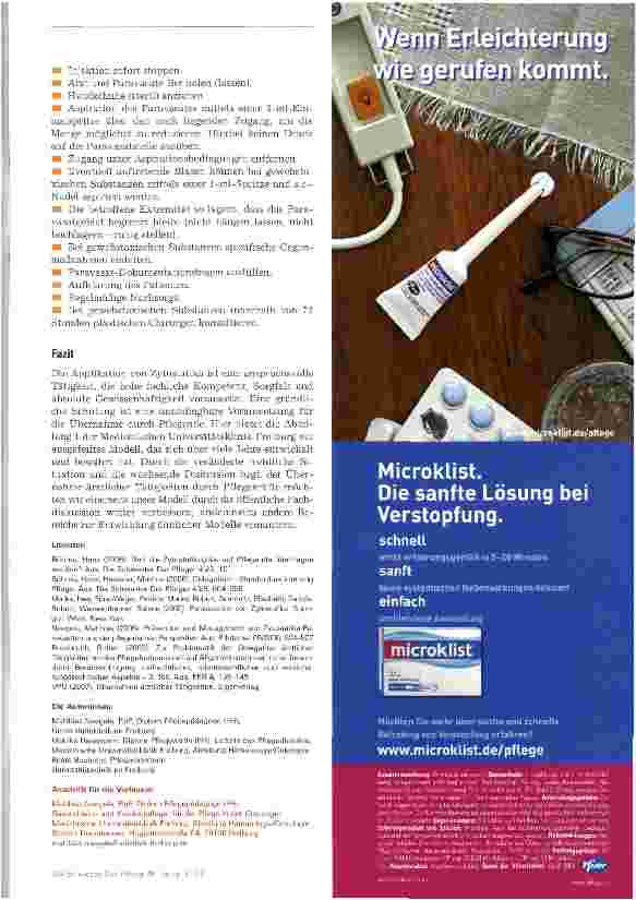 Vorschauseite 6: Intravenöse Applikation von Zytostatika