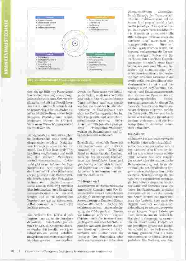 Vorschauseite 2: Von der Gegenwart in die Zukunft Das Krankenhaus 4.0