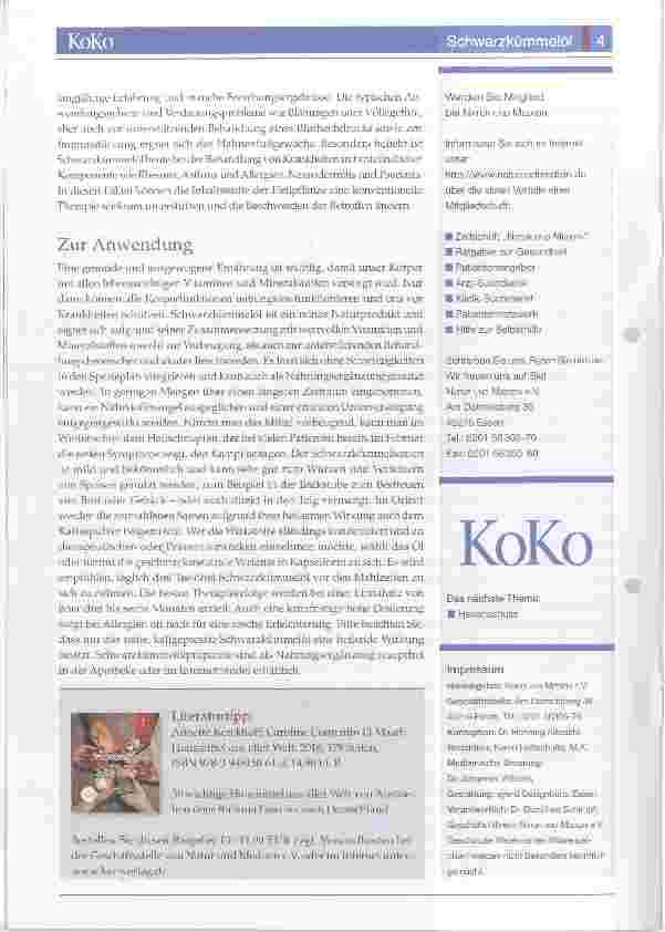 Vorschauseite 4: Schwarzkümmelöl