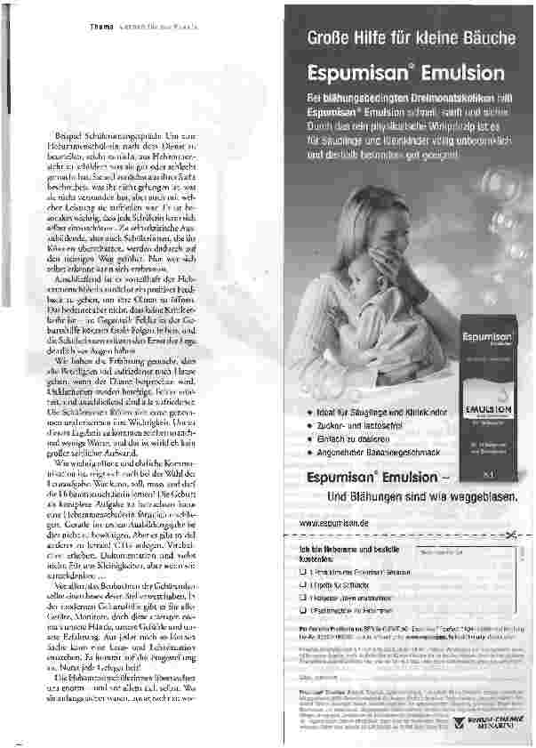 Vorschauseite 2: Hebammenschülerinnen, unser Nachwuchs!